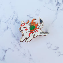 Load image into Gallery viewer, Okamiden Celestial Children Enamel Pin