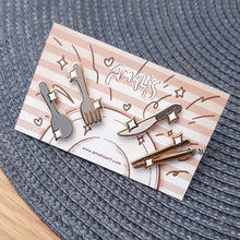 Load image into Gallery viewer, Mini Cutlery Enamel Pins