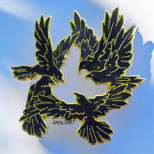 Load image into Gallery viewer, Pentacrow Enamel Pin - 2025 AmalisArt Anniversary Pin (Limited Edition)

