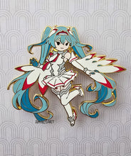Load image into Gallery viewer, Racing Miku Enamel Pin
