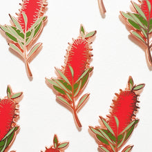 Load image into Gallery viewer, Bottlebrush Enamel Pin

