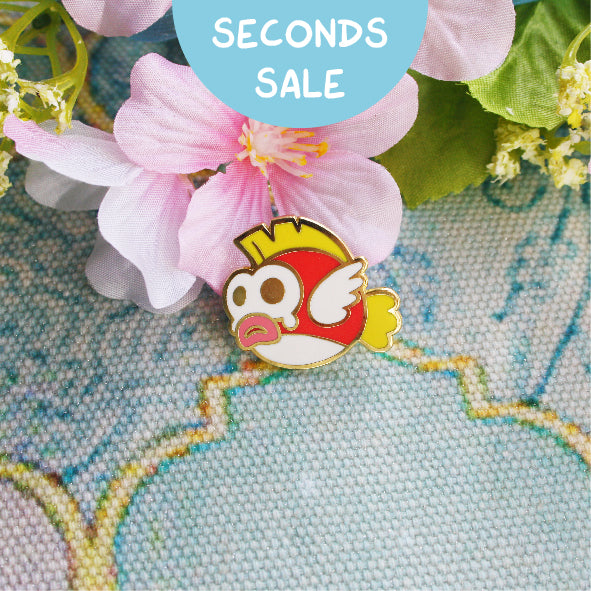Cheep Cheep Enamel Pin - Seconds (B Grade)