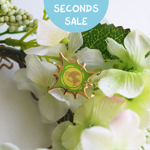 Issun Enamel Pin - Seconds (B Grade)