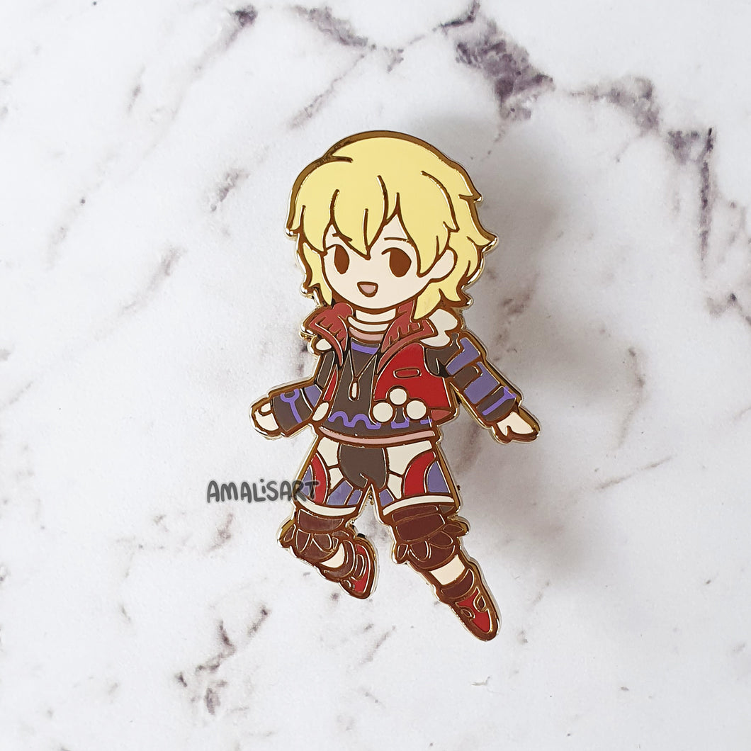 Xenoblade Chronicles Enamel Pin - Seconds (B Grade)
