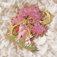 Load image into Gallery viewer, Sailor Moon X Okami Enamel Pin
